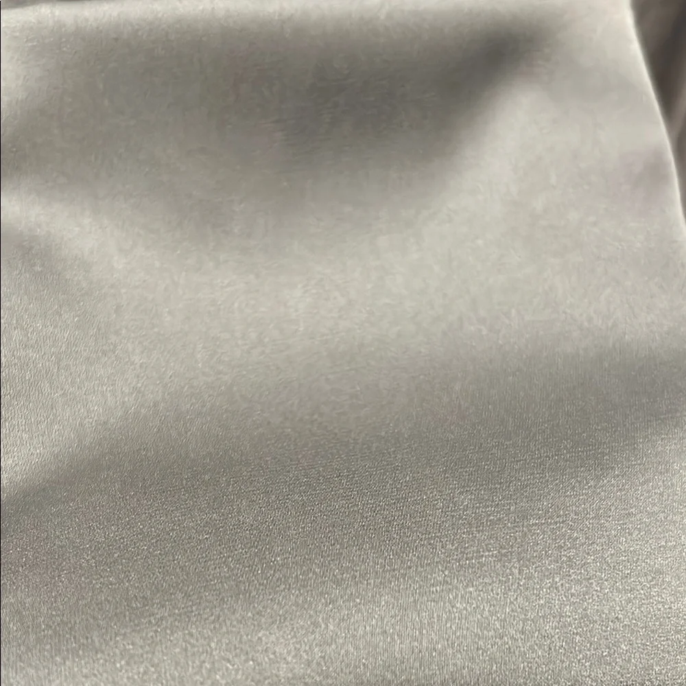 100% silk light gray pillow case